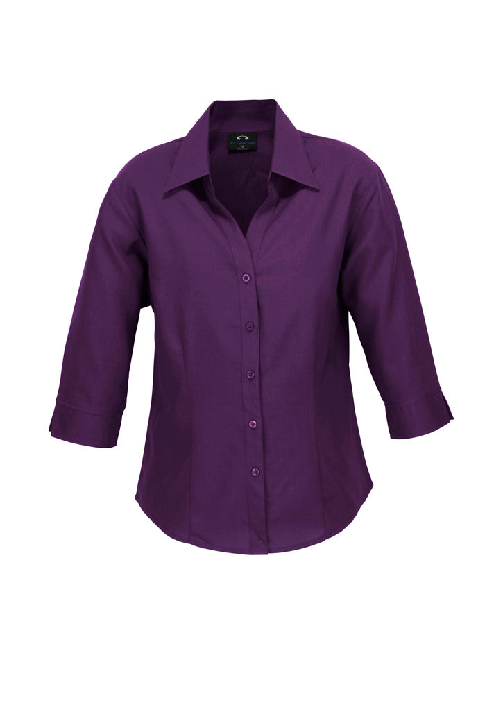 Womens Oasis 3/4 Sleeve Shirt-LB3600