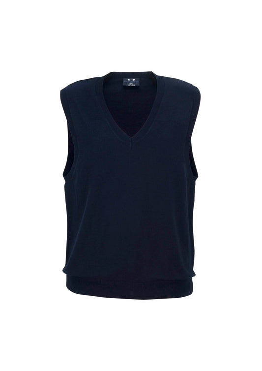 Womens V-Neck Knit Vest-LV3504