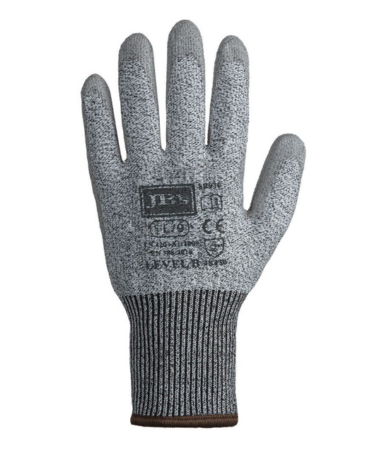 PU BREATHABLE Cut Resist Level B Glove (12 pack)-8R010