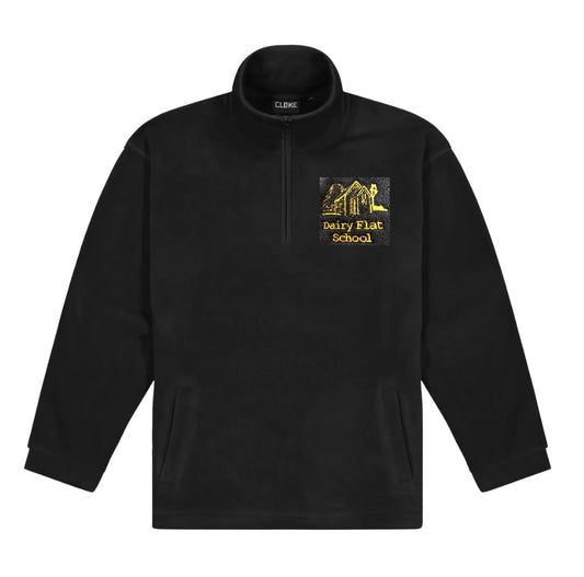 Dairy Flat  Half Zip Top Polar Fleece