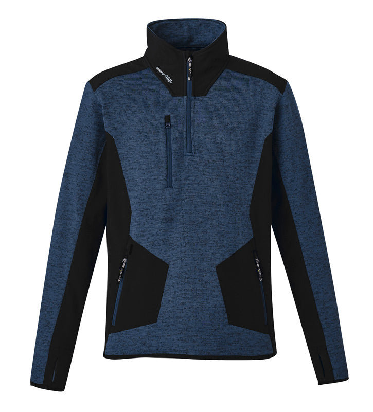 STREETWORX Reinforced Knit 1/2 Zip Pullover Unisex-ZT380*