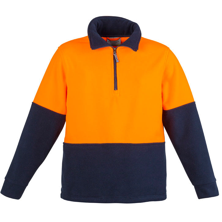 HI VIS 1/2 Zip Polar Fleece Pullover Unisex-ZT460*