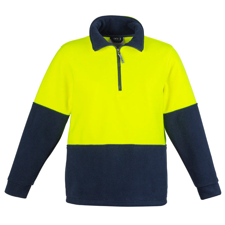 HI VIS 1/2 Zip Polar Fleece Pullover Unisex-ZT460*