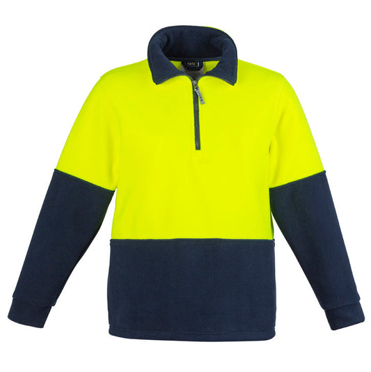 HI VIS 1/2 Zip Polar Fleece Pullover Unisex-ZT460*