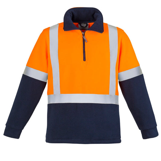 HI VIS Polar Fleece Pullover - Shoulder Taped Unisex-ZT462*