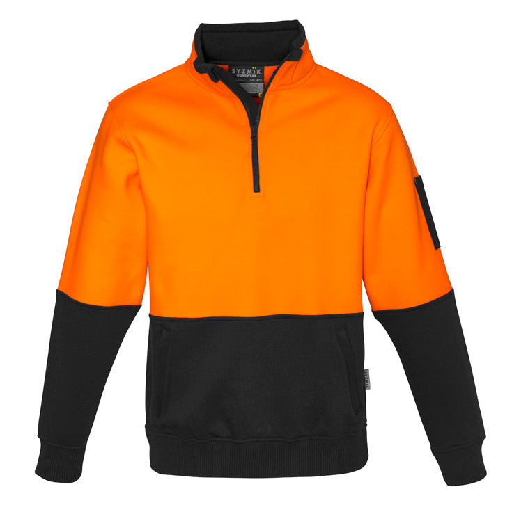 HI VIS 1/2 Zip Pullover Unisex-ZT476*