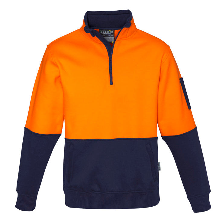 HI VIS 1/2 Zip Pullover Unisex-ZT476*