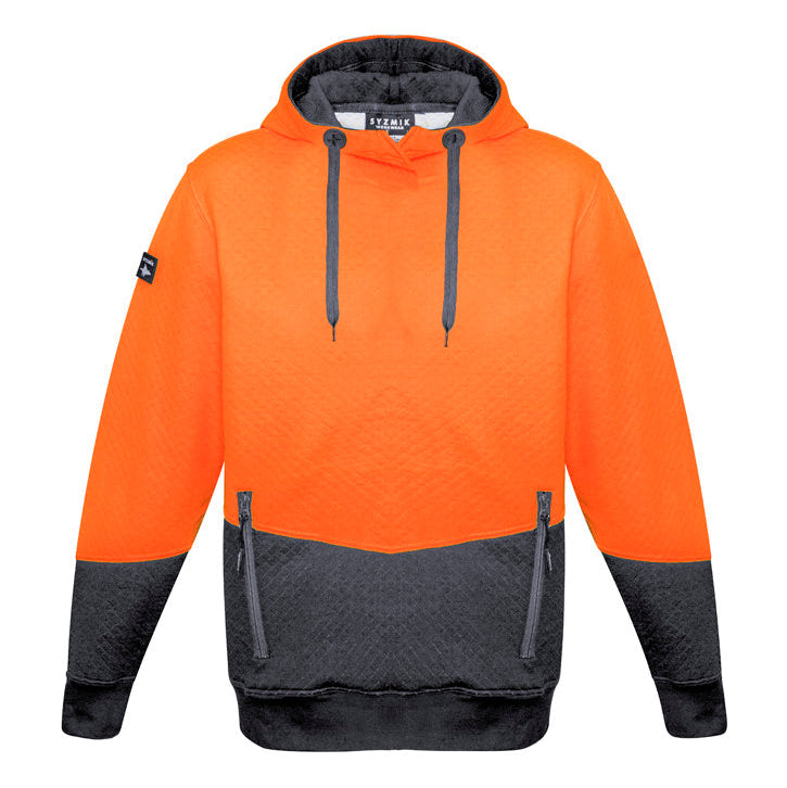 HI VIS Textured Jacquard Hoodie Unisex-ZT477*