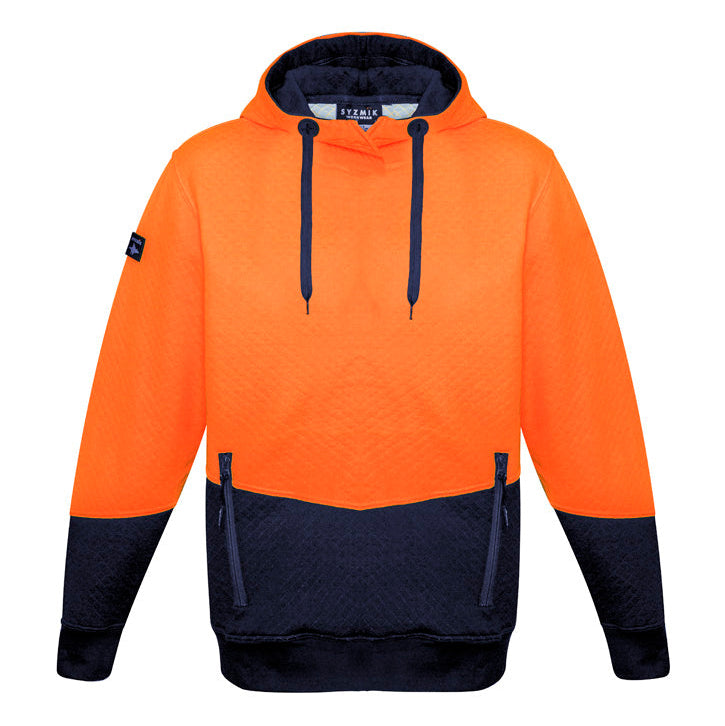 HI VIS Textured Jacquard Hoodie Unisex-ZT477*