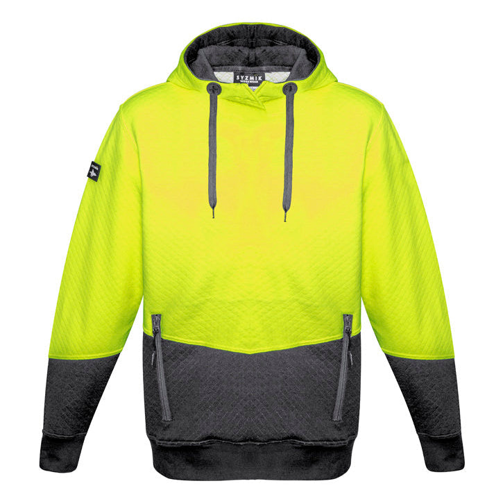 HI VIS Textured Jacquard Hoodie Unisex-ZT477*