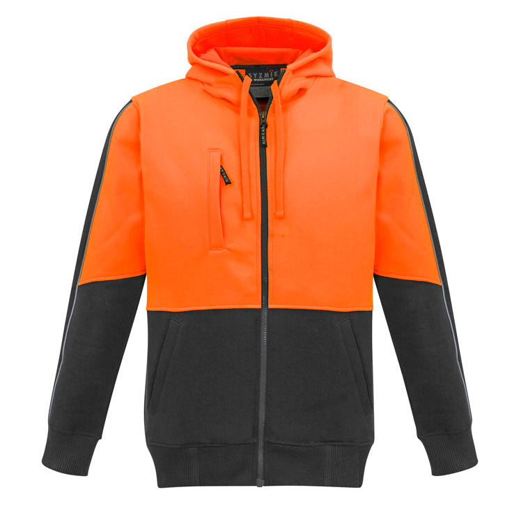 HI VIS Full Zip Hoodie Unisex-ZT485*