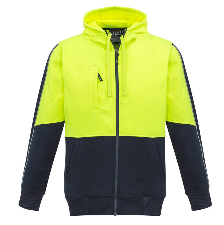 HI VIS Full Zip Hoodie Unisex-ZT485*