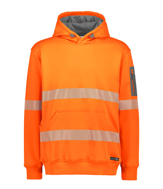STREETWORX Segmented Tape Water Resistant Hoodie Unisex-ZT867*