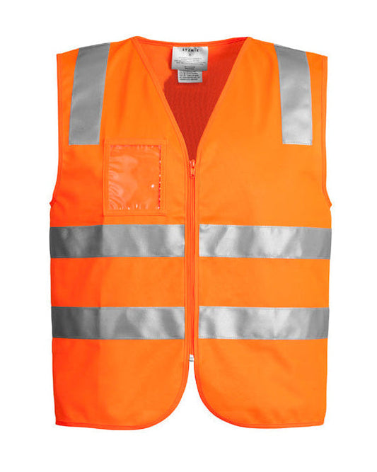 HI VIS Zip Vest Unisex-ZV998*