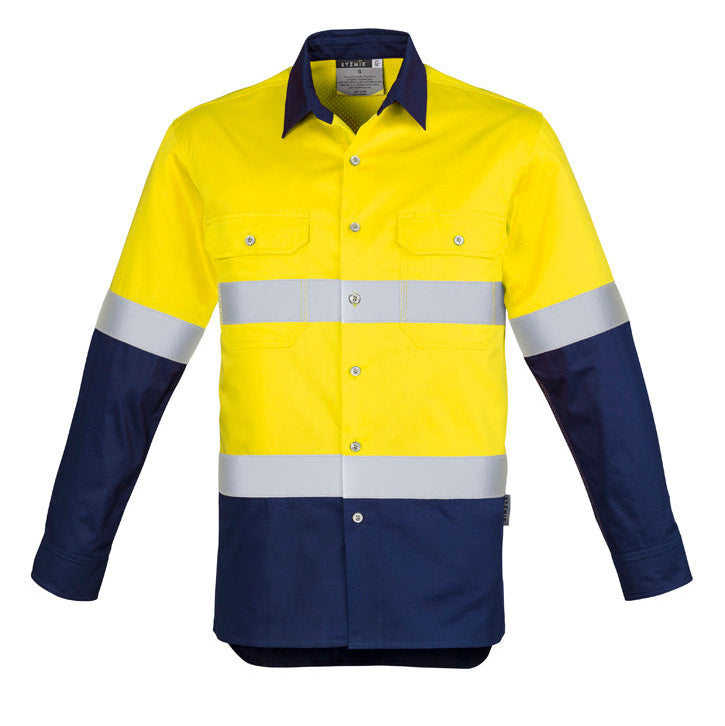 INDUSTRIAL Long Sleeve Shirt - Hoop Taped Mens-ZW123*