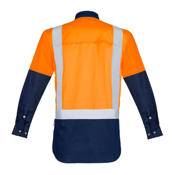 INDUSTRIAL Long Sleeve Shirt-Shoulder Taped Mens-ZW124*