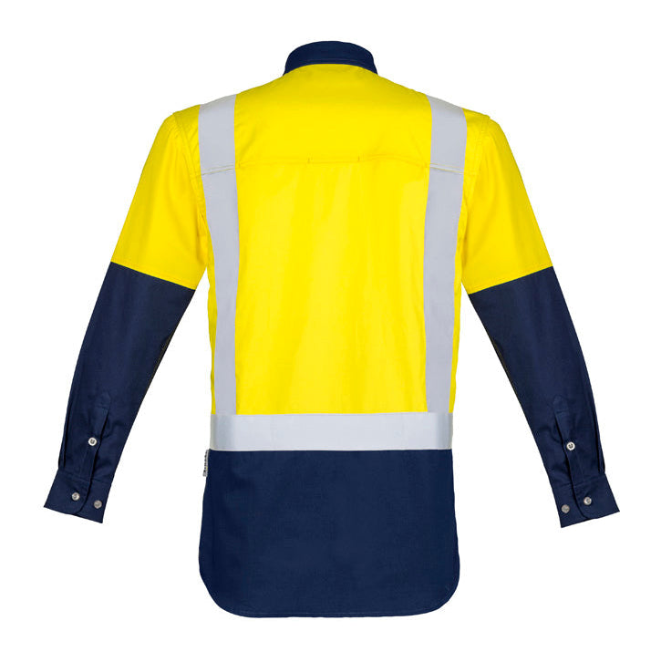 INDUSTRIAL Long Sleeve Shirt-Shoulder Taped Mens-ZW124*