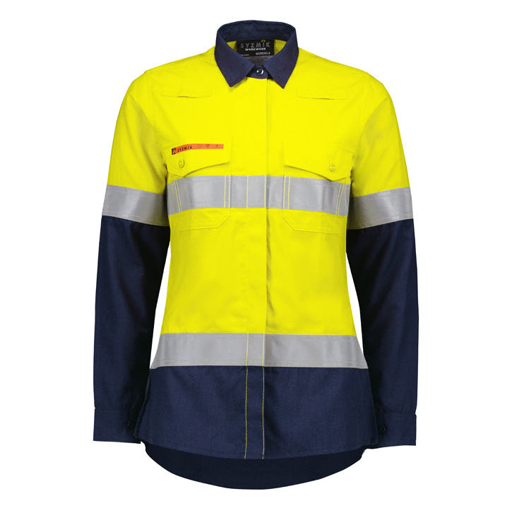 ORANGE Flame Lightweight Ripstop Taped Shirt-Wo's-ZW170*