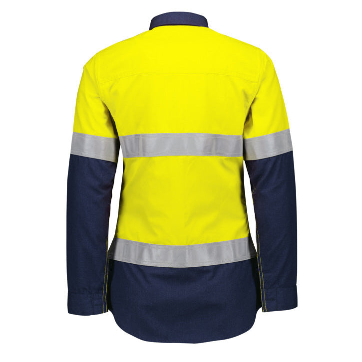 ORANGE Flame Lightweight Ripstop Taped Shirt-Wo's-ZW170*