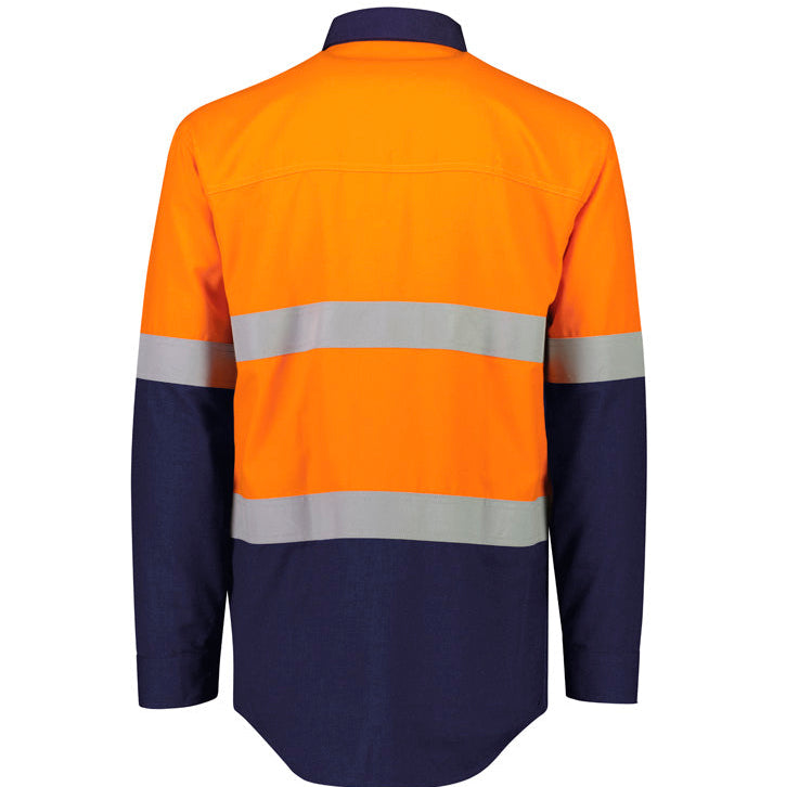 ORANGE Flame Lightweight Ripstop Shirt-Hoop Taped Mens-ZW180*