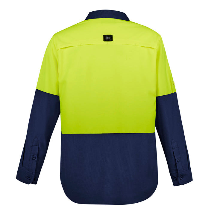 HI VIS Outdoor Long Sleeve Shirt Mens-ZW468*