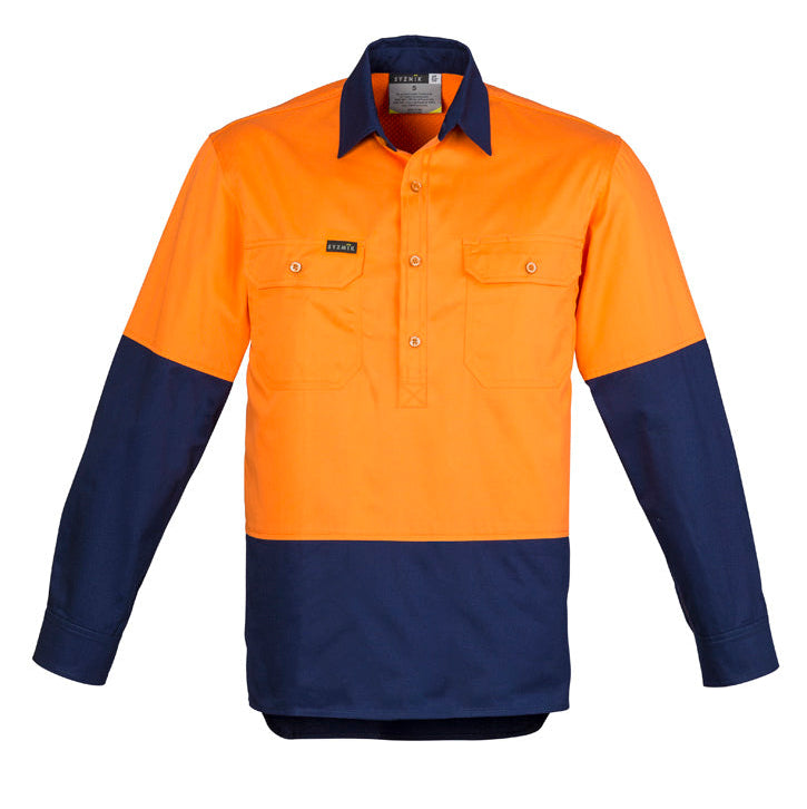 CLOSED FRONT Long Sleeve Shirt Mens-ZW560*