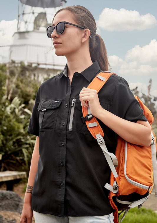 Womens Outdoor Short Sleeve Shirt