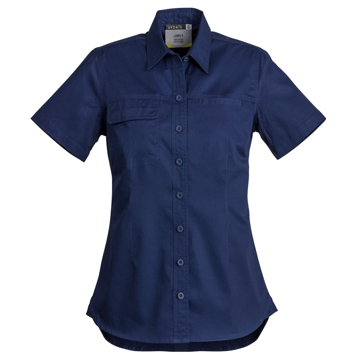 LIGHTWEIGHT Tradie Short Sleeve Shirt Wo's-ZWL120*