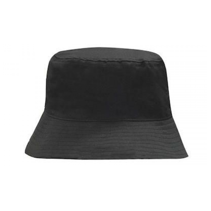 Breathable Poly Twill-Bucket Hat
