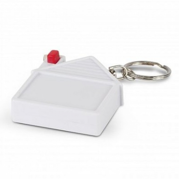 House Tape Measure Key Ring