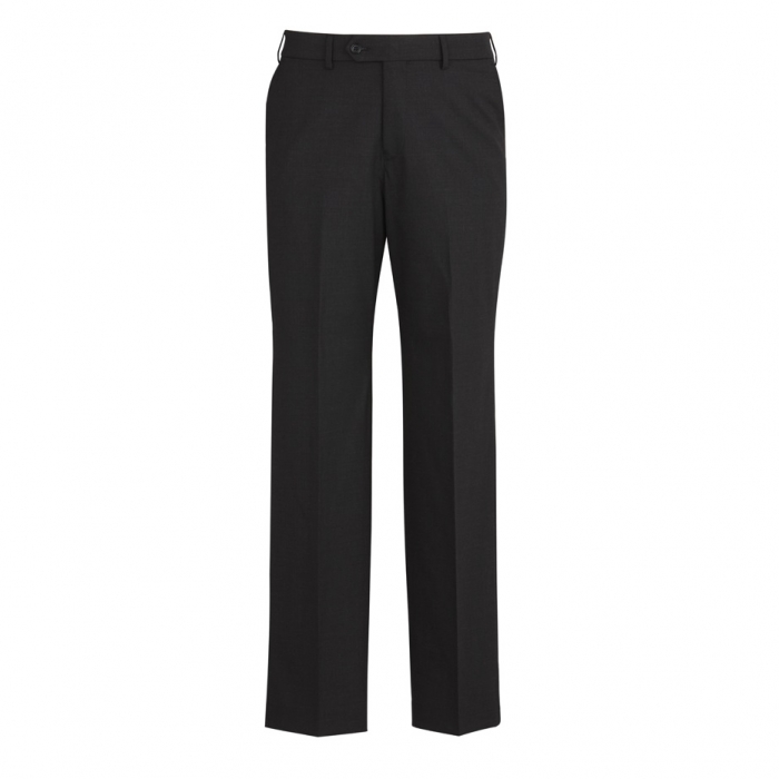 Wool Stretch Mens Flat Front Pant