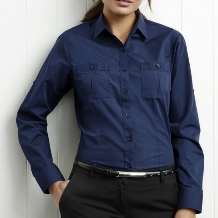 S306LL  Bondi Long Sleeve Shirt-Ladies
