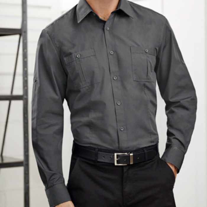 S306ML  Bondi Long Sleeve Shirt-Mens