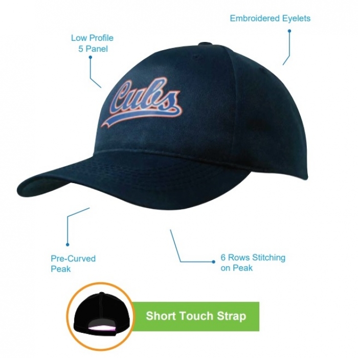 4011  Breathable Poly Twill Cap