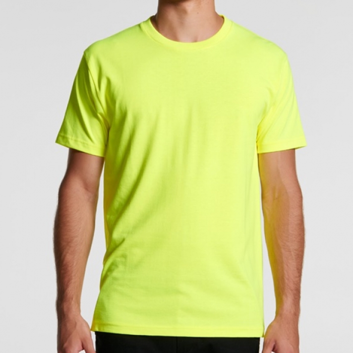 5050F  Block Tee Mens (Safety Colours)
