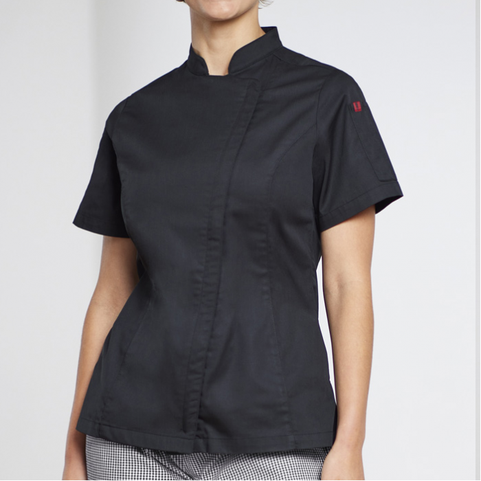  CH330LS  Alfresco S/Sleeve Chef Jacket Woms 